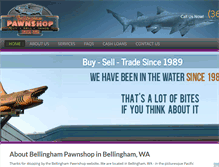 Tablet Screenshot of bellinghampawnshop.com